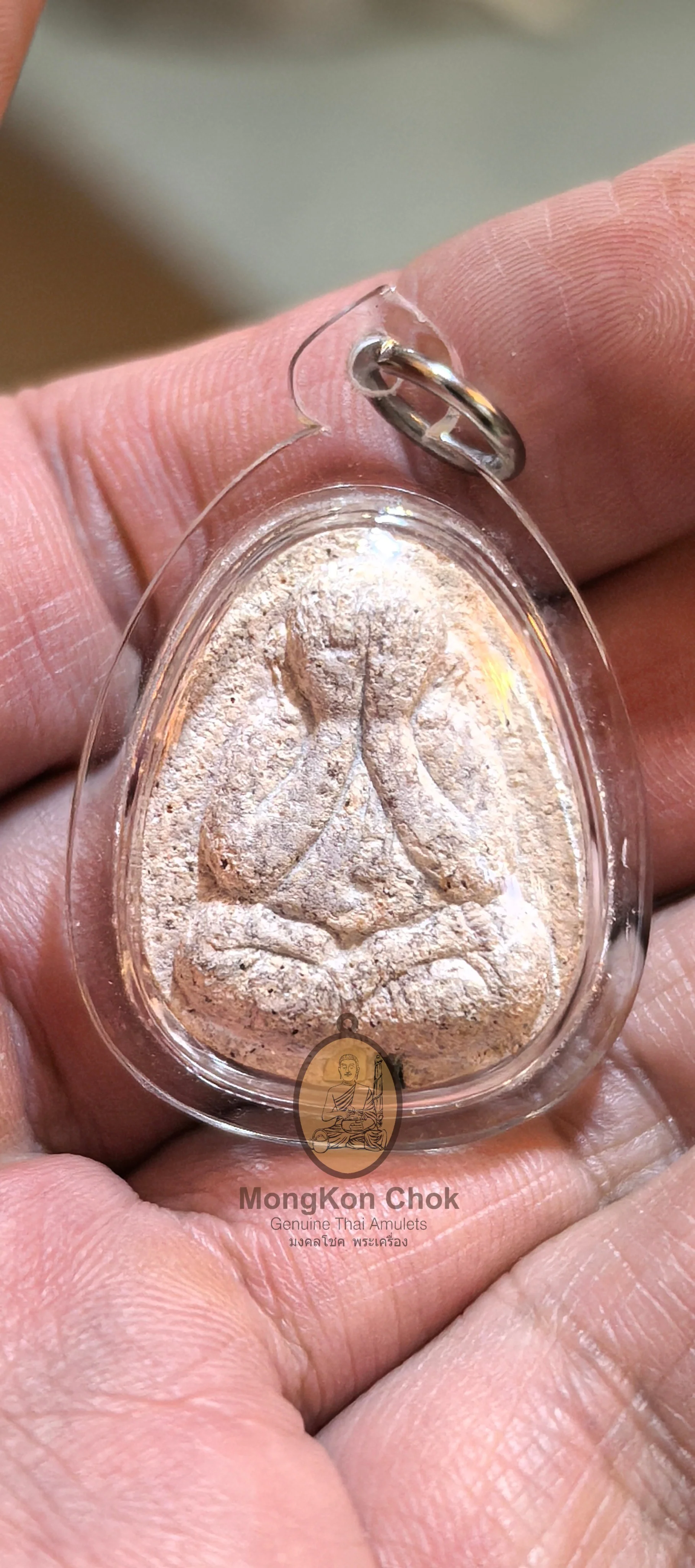 Phra Pidta Maha Mongkon Che Num Muon Trimat 2537 (Real & Silver Gold Takrut) - Image 5
