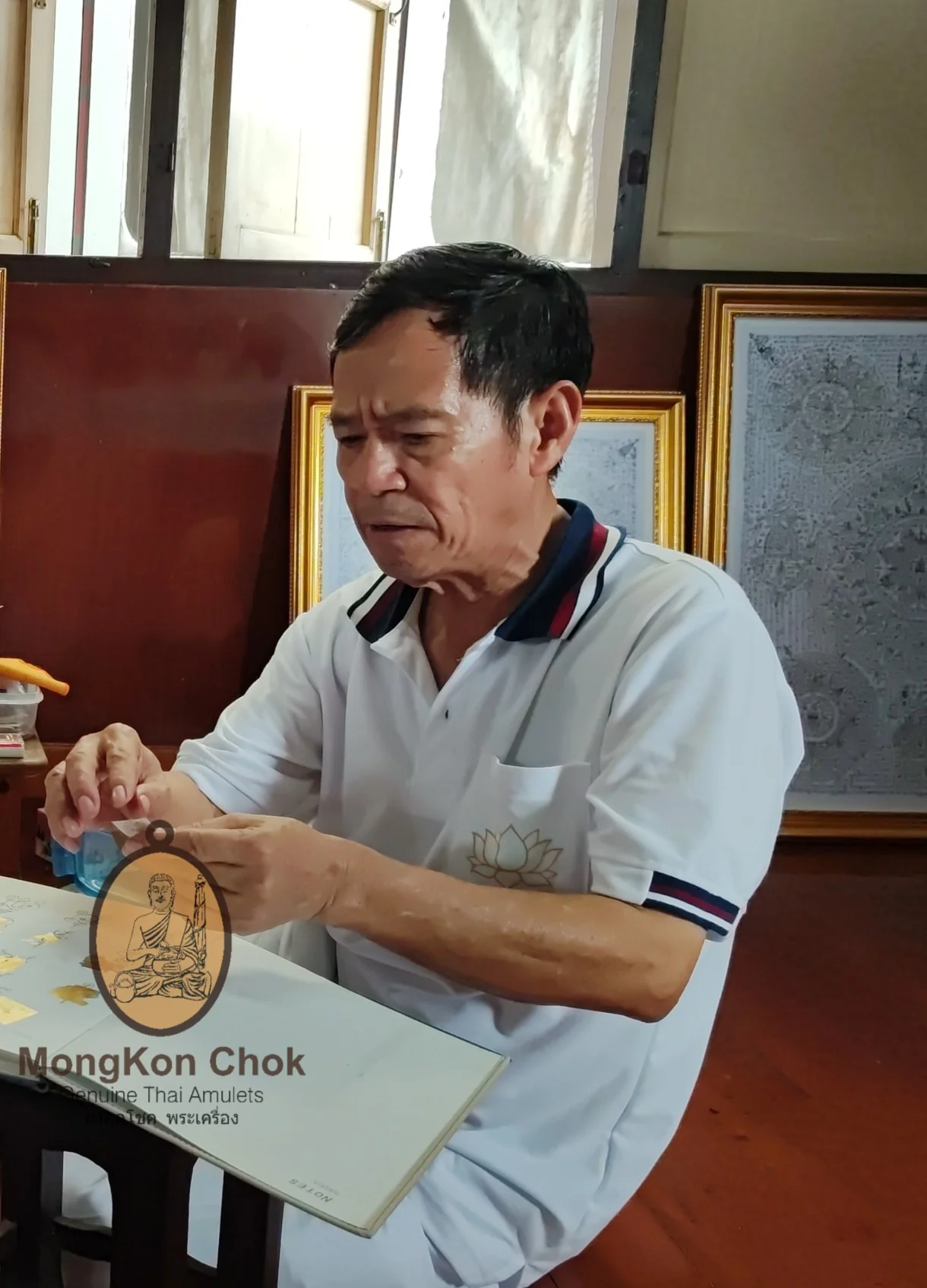 Locket Pu Saeng (Fully Handwritten Yant) - Image 3